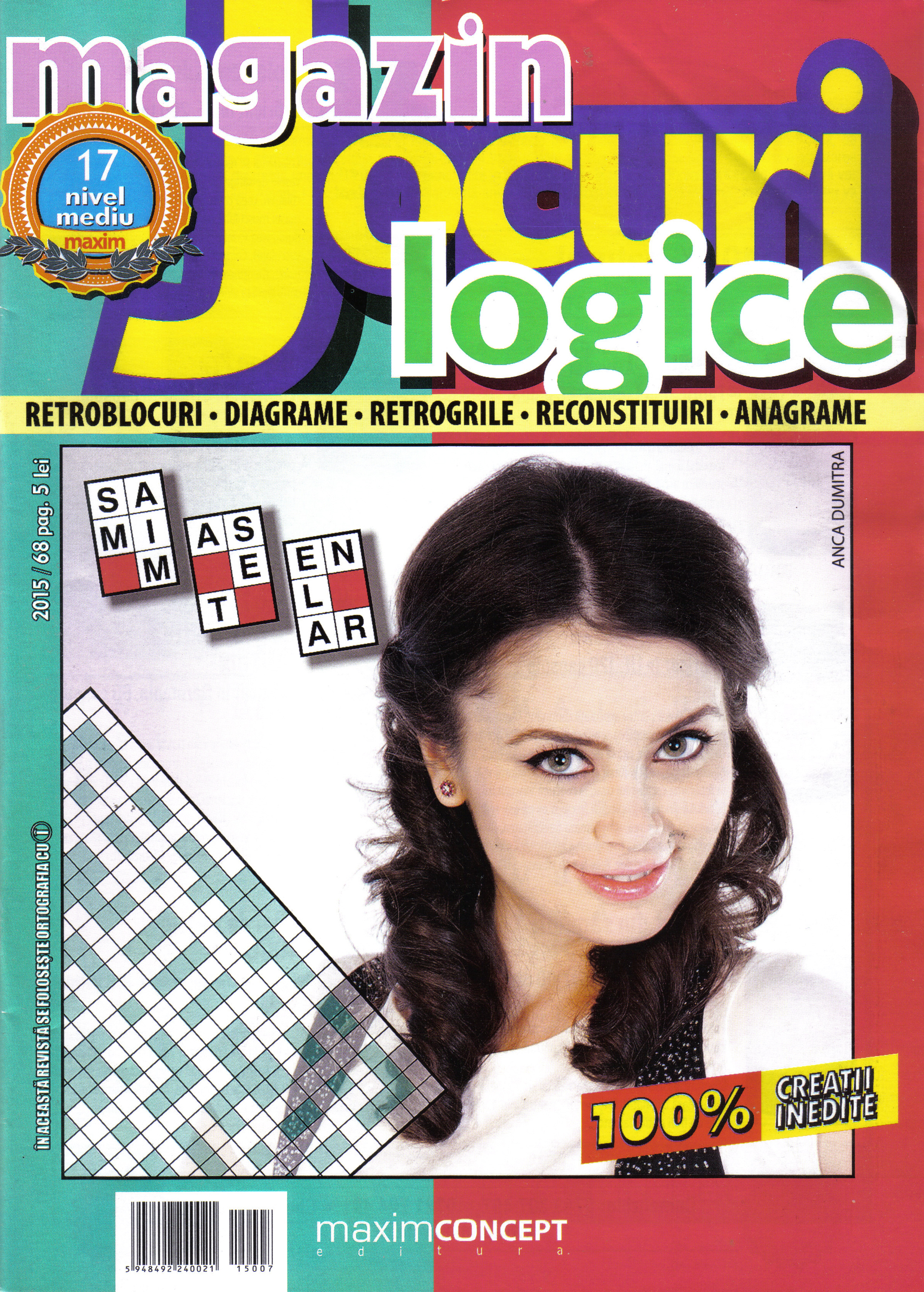Magazin Jocuri logice, iulie 2015